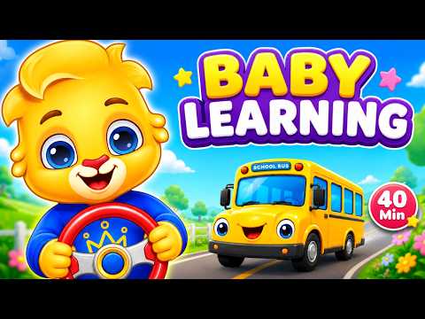 Baby Learning Videos | Toddler Learning Body Parts, First Words, Shapes & Baby Songs with Lucas