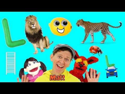 Letter L Song | Learn the Alphabet with Matt | What Starts with I?