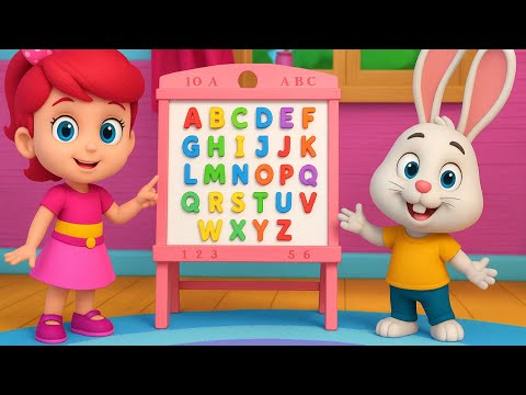 ABC Song | Alphabet Song | A to Z for Children | Learn ABCs with Betty and Bunny for Kids